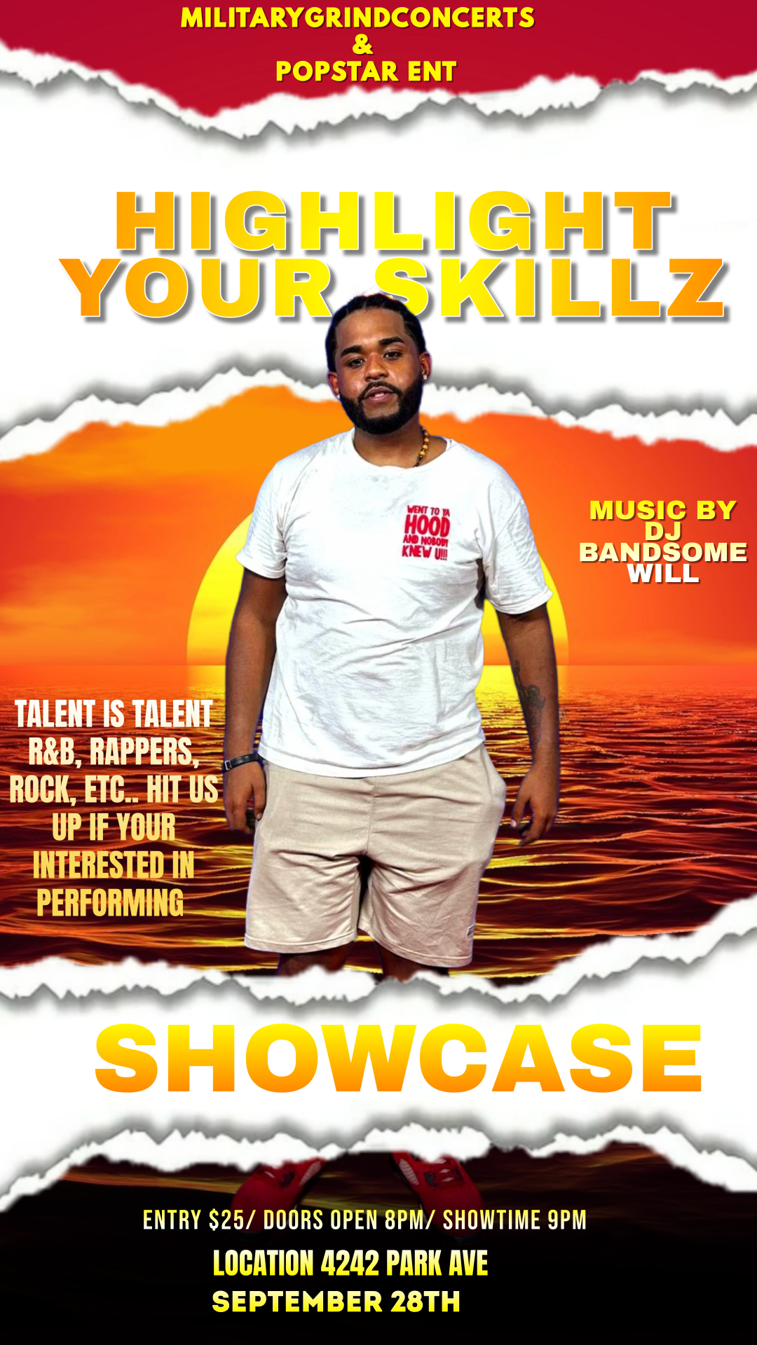 HighLight Your Skillz ShowCase Presented by MilitaryGrindConcerts